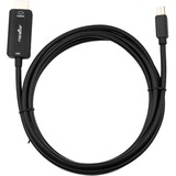 Rocstor Premium Mini DisplayPort to HDMI Cable M/M - 6 ft HDMI/Mini DisplayPort A/V Cable for MacBook, MacBook Air, Mac mini, MacBook Pro, Ultrabook, PC, Audio/Video Device, Notebook, Projector, MAC, Monitor - First End: 1 x 20-pin Mini DisplayPort 1.2 Digital Audio/Video - Male - Second End: 1 x 19-pin HDMI 2.0 Digital Audio/Video - Male - Supports up to 3840 x 2160 - Gold Plated Connector - Gold Plated Contact - Black - 1