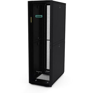 HPE G2 Rack Cabinet - For Server, PDU - 42U Rack Height - Floor Standing - Black - 2250.92 lb Dynamic/Rolling Weight Capacity - 3000.49 lb Static/Stationary Weight Capacity