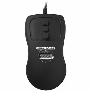 Man & Machine Petite Mouse - Optical - Cable - Black - USB - 1000 dpi - Scroll Wheel - 5 Button(s) - TAA Compliant