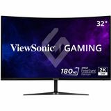 ViewSonic VX3218C-2K 32 Inch Curved 1ms 1440p 180hz Gaming Monitor with FreeSync Premium, Eye Care, HDMI and Display Port