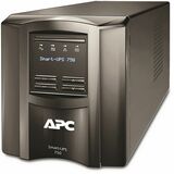 APC Smart-UPS, Line Interactive, 750VA, Tower, 120V, 6x NEMA 5-15R outlets, SmartConnect Port+SmartSlot, AVR, LCD [TAA]