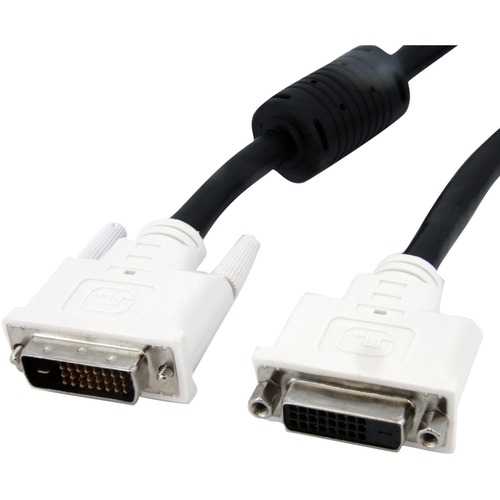 [04DVID-06Ext] Monoprice DVI-D/DVI-D, M/F, 1.8288 m DVI cable Black
