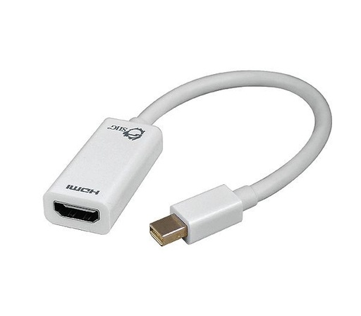[04MiniDP2HDMI] StarTech.com Mini DisplayPort to HDMI Adapter - mDP to HDMI Video Converter - 1080p - Mini DP or Thunderbolt 1/2 Mac/PC to HDMI Monitor/Display/TV - Passive mDP 1.2 to HDMI Adapter Dongle - Upgraded Version is MDP2HDEC