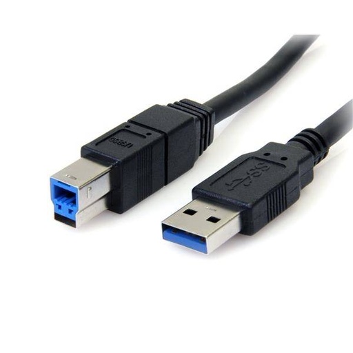 [04USB3-06] StarTech.com 6 ft Black SuperSpeed USB 3.0 Cable A to B - M/M