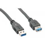 ENET USB Data Transfer Cable - 3 ft USB Data Transfer Cable - Extension Cable - Black