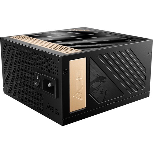 [06MEGAI1300PPCIE5] MSI MEG AI1300P power supply unit 1300 W 24-pin ATX ATX Black