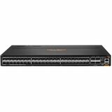 HPE CX 8100 48XF4C Ethernet Switch - Manageable - 10 Gigabit Ethernet, 100 Gigabit Ethernet - 10GBase-X, 100GBase-X, 40GBase-X, 1000Base-X - 3 Layer Supported - Modular - 450 W Power Consumption - Optical Fiber - PoE Ports - Surface Mount, Cabinet Mount, Rack-mountable - Lifetime Limited Warranty