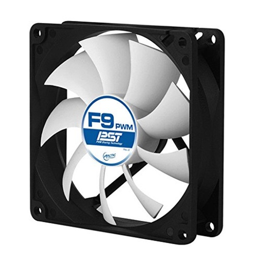 [10Case92mm] ARCTIC F9 PWM PST Value Pack - 4-Pin PWM fan with standard case