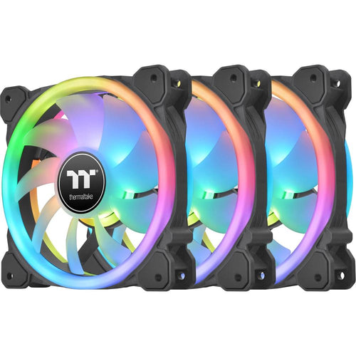 [10CL-F137-PL12SW-A] Thermaltake SWAFAN 12 RGB Computer case Fan 12 cm Black 3 pc(s)