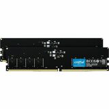 Micron 16GB (2 x 8GB) DDR5 SDRAM Memory Kit - For Desktop PC, Computer - 16 GB (2 x 8GB) - DDR5-5600/PC5-44800 DDR5 SDRAM - 5600 MHz - CL46 - 1.10 V - On-die ECC - Unbuffered - 288-pin - DIMM - Lifetime Warranty