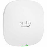 HPE Instant On AP25 Dual Band IEEE 802.11 a/b/g/n/ac/ax 5.30 Gbit/s Wireless Access Point - Indoor - 2.40 GHz, 5 GHz - Internal - MIMO Technology - 1 x Network (RJ-45) - 2.5 Gigabit Ethernet - 15.90 W - Wall Mountable, Ceiling Mountable, Flush Mount