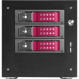 iStarUSA Compact Stylish 3x 3.5" Hotswap Trayless mini-ITX Tower