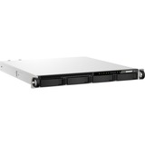 QNAP TS-h987XU-RP-E2334-16G SAN/NAS Storage System - 1 x Intel Xeon E-2334 Quad-core (4 Core) 3.40 GHz - 9 x HDD Supported - 0 x HDD Installed - 9 x SSD Supported - 0 x SSD Installed - 16 GB RAM DDR4 SDRAM - Serial ATA/600 Controller - RAID Supported - 0, 1, 5, 6, 10, 50, 60, JBOD RAID Levels - 9 x Total Bays - 4 x 3.5" Bay - 5 x 2.5" Bay - 1 x Total Slot(s) - 10 Gigabit Ethernet, 2.5 Gigabit Ethernet - HDMI - 4 USB Port(s) - Network (RJ-45) - QuTS hero h5.0.0/QTS 5.0.1 - 5 GB Flash Memory