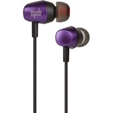Moshi Mythro Earset - Stereo - Wired - 18 Ohm - 15 Hz to 20 kHz - Earbud - Binaural - In-ear - 3.90 ft Cable - Tyrian Purple