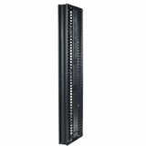 Valueline, Vertical Cable Manager for 2 & 4 Post Racks, 84"H X 6"W, Double-Sided with Doors