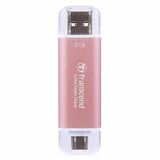 Transcend ESD310 2 TB Portable Solid State Drive - External - Pink