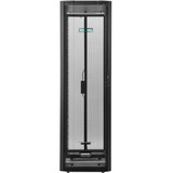 HPE G2 Rack Cabinet - For Server, PDU - 42U Rack Height - Black - 2250.92 lb Dynamic/Rolling Weight Capacity - 3000.49 lb Static/Stationary Weight Capacity