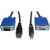 Eaton Tripp Lite Series USB Cable Kit for KVM Switch B006-VU4-R, 10 ft. (3.05 m)