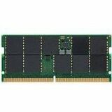 Kingston 16GB DDR5 SDRAM Memory Module - For Notebook - 16 GB - DDR5-4800/PC5-38400 DDR5 SDRAM - 4800 MHz Single-rank Memory - CL40 - 1.10 V - ECC - Unbuffered - 262-pin - SoDIMM - Lifetime Warranty
