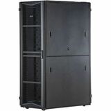Panduit FlexFusion Rack Cabinet - For Server - 45U Rack Height - Black