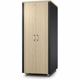 APC NetShelter Soundproof, 38U, Server Rack Enclosure, 120V, Maple [TAA]