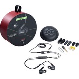 Shure AONIC 5 Sound Isolating Earphones - Stereo - Wired - Earbud - Binaural - In-ear - Black, Clear