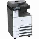 Lexmark CX944adtse Wired Laser Multifunction Printer - Color - TAA Compliant - Copier/Fax/Printer/Scanner - 65 ppm Mono/65 ppm Color Print - 2400 x 600 dpi Print - Automatic Duplex Print - Up to 340000 Pages Monthly - Color Flatbed Scanner - 600 dpi Optical Scan - Color Fax - Gigabit Ethernet - USB - For Plain Paper Print