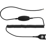 EPOS High Sensitive Bottom Cable, ED to RJ9 - Easy Disconnect/RJ-9 Phone Cable for Headset, Phone - First End: 1 x RJ-9 Phone - Male - Second End: 1 x Easy Disconnect