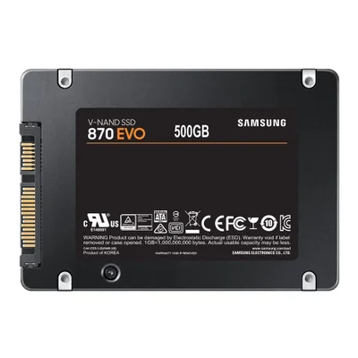 [11SamSSD870EVO500] Samsung 870 EVO 500 GB 2.5" Serial ATA III V-NAND