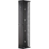 Panduit PatchRunner 2 Vertical Cable Manager - Vertical Cable Manager - Black - Steel, Metal - 1 Pack