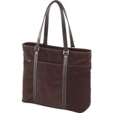 Mobile Edge Chocolate Suede Tote Case