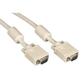 Black Box VGA Video Cable with Ferrite Core - HD-15 Male - HD-15 Male - 3ft