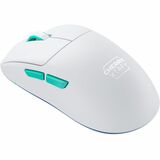 CHERRY XTRFY M68 Wireless Gaming Mouse - Pixart 3395 - Cable/Wireless - Radio Frequency - 2.40 GHz - Rechargeable - White - USB - Symmetrical - 1 Battery Supported - 3.1 Day Battery Run Time