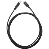 Rocstor Premium USB-C to USB-B Cable - 6 ft USB-C/USB-B Data Transfer Cable for Printer, Scanner, Hard Drive, Tablet, Ultrabook, Computer, Smartphone - First End: 1 x USB 2.0 Type B - Male - Second End: 1 x USB 2.0 Type C - Male - 60 Mbit/s - Shielding - Nickel Plated Connector - Black - 1