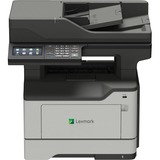 Lexmark MX522adhe Laser Multifunction Printer - Monochrome - TAA Compliant - Copier/Fax/Printer/Scanner - 46 ppm Mono Print - 1200 x 1200 dpi Print - Automatic Duplex Print - Up to 120000 Pages Monthly - 350 sheets Input - Color Scanner - 1200 dpi Optical Scan - Monochrome Fax - Gigabit Ethernet - USB - For Plain Paper Print