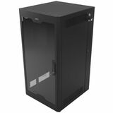 Ortronics Swing-Out Wall-Mount Ruggedized Cabinets, 26RU, Plexi Door