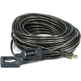 Monoprice USB Data Transfer Cable - 65 ft USB Data Transfer Cable for Camera, Printer, Webcam, Keyboard/Mouse - First End: 1 x USB 2.0 - Male - Second End: 1 x USB 2.0 Type A - Female - Extension Cable