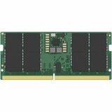 Kingston ValueRAM RAM Module - For Notebook, Computer, Motherboard - 16 GB (1 x 16GB) - DDR5-6400/PC5-51200 DDR5 SDRAM - 6400 MHz Single-rank Memory - CL52 - 1.10 V - Non-ECC - Unbuffered - 262-pin - SoDIMM - Lifetime Warranty