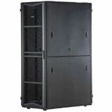 Panduit FlexFusion Rack Cabinet - For Server, PDU - 45U Rack Height - Black