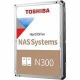 Toshiba N300 HDWG51GXZSTA 16 TB Hard Drive - 3.5" Internal - SATA (SATA/600) - Conventional Magnetic Recording (CMR) Method