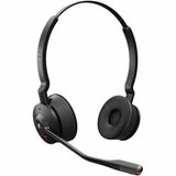 Jabra Engage 55 SE Headset - Stereo - USB Type A - Wired/Wireless - DECT - 490 ft - 40 Hz to 16 kHz - Over-the-head, On-ear - Binaural - Supra-aural