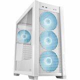TUF Gaming GT302 ARGB - Mid-tower - White - Tempered Glass, Mesh, ABS Plastic, Steel - EATX, ATX, Micro ATX, Mini ITX Motherboard Supported - 7 x Fan(s) Supported - 2 x Internal 3.5" Bay - 2 x Internal 2.5" Bay - 2 x Internal 2.5"/3.5" Bay(s) - 11x Slot(s) - 3 x USB(s) - 2 x USB 3.2 Gen 1, 1 x USB 3.2 Gen 2x2 Type C - 1 x Audio In - 1 x Audio Out