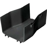 Panduit FiberRunner&reg; Reducer - Black - 7.75" Length - Polycarbonate - 1 Pack