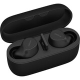 Jabra Evolve2 Earset - Stereo - USB Type A - True Wireless - Bluetooth - 65.6 ft - 20 Hz to 20 kHz - Earbud - Binaural - In-ear - MEMS Technology Microphone - Noise Canceling - Black