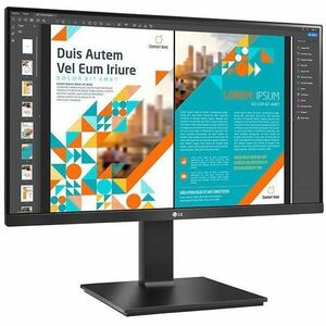 LG 24BP55Q-B 24" Class WQHD LED Monitor - 16:9 - Textured Black