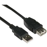 Unirise USB Data Transfer Cable - 10 ft USB Data Transfer Cable - First End: USB 3.0 Type A - Male - Second End: USB 3.0 Type A - Female