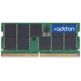 AddOn Dell&reg; AC258276 Compatible 32GB DDR5-4800MHz Unbuffered ECC Dual Rank x8 1.1V 262-pin CL40 SODIMM - For Desktop PC, Notebook - 32 GB (1 x 32GB) - DDR5-4800/PC5-38400 DDR5 SDRAM - 4800 MHz Dual-rank Memory - CL40 - 1.10 V - ECC - Unbuffered - 262-pin - SoDIMM - Lifetime Warranty