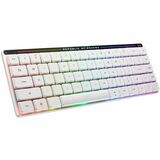 Asus ROG Falchion RX Gaming Keyboard - Wired/Wireless Connectivity - Bluetooth/RF - 5.1 - 2.40 GHz - USB 2.0 Type A Interface - RGB LED - Windows 11, Mac OS X 10.11 El Capitan - MacBook - PC, Mac - White