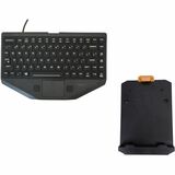 Havis Keyboard - Cable Connectivity - Emergency Hot Key(s) - Rugged - Docking Station, Touchscreen Monitor