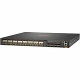 HPE 8325-48Y8C Ethernet Switch - Manageable - 100 Gigabit Ethernet, 25 Gigabit Ethernet, 40 Gigabit Ethernet, 10 Gigabit Ethernet - 100GBase-X, 25GBase-X, 40GBase-X, 10GBase-X - 3 Layer Supported - Modular - 550 W Power Consumption - Optical Fiber - 1U - Rack-mountable - TAA Compliant
